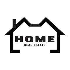 Home property logo. Home vector Illustration. EPS 10