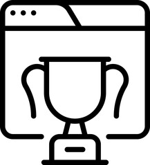 Website trophy icon