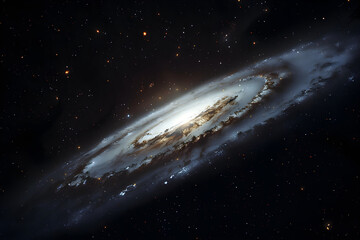 Fototapeta premium alien planet in space