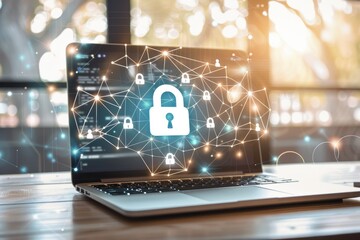 Cybersecurity training on phishing prevention integrates database attack analytics and AI application management, promoting network encryption and secure browsing for digital safety.