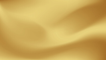 Gold abstract blurred gradient background. Vector illustration.