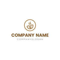 Coffee logo design, vector logo design, illustration 