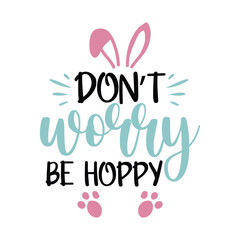 Obraz premium don’t worry be hoppy