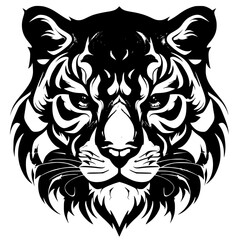 tiger head tattoo