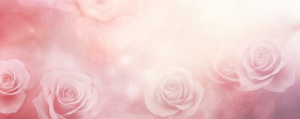 Rose white spray texture color gradient shine bright light and glow rough abstract retro vibe background template grainy noise grungy empty space with copy space