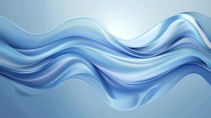 Fototapeta premium abstract background with dynamic flowing waves