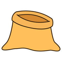 illustration of a sack