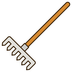 illustration of a pitchfork