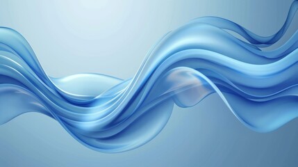 Fototapeta premium abstract background with dynamic flowing waves