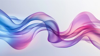 abstract background with dynamic flowing waves