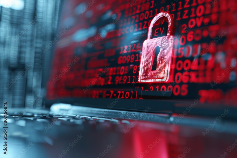 Poster confidential data management through secure technology and apis leverages keygen for robust phishing