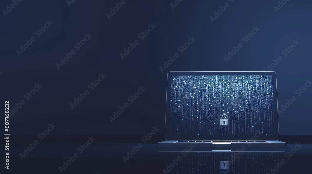 Poster secure apis and technology backed by keygen provide robust phishing protection and data management, 