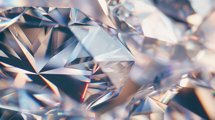Diamantes brilhantes - Papel de parede 