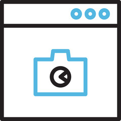 Web Camera Line Icon