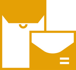 Mail and Envelope Icon

