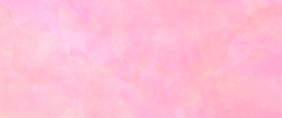 Fototapeta premium Pink watercolor vector texture background. Hand drawn pink abstract vector illustration for background. Backdrop for Valentine's Day.