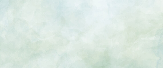 Watercolor vector texture background. Old paper template for design. Hand drawn blue abstract vector illustration for background. Vintage grunge surface. Empty blank. Blue sky and clouds.