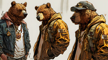 Bear Style Gangster