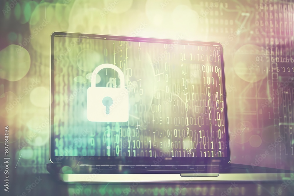 Poster vpn usage enhances cyber protection and data safety, securing networks against attacks while ensurin