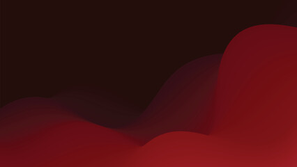 Red wavy gradient background. blurred background. Background for web cover, presentation, banner, poster.