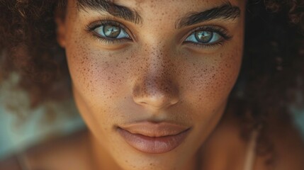 Women with beautiful faces reveal beautiful, radiant skin.