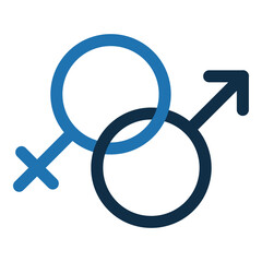 Sex, relationships and genders icon