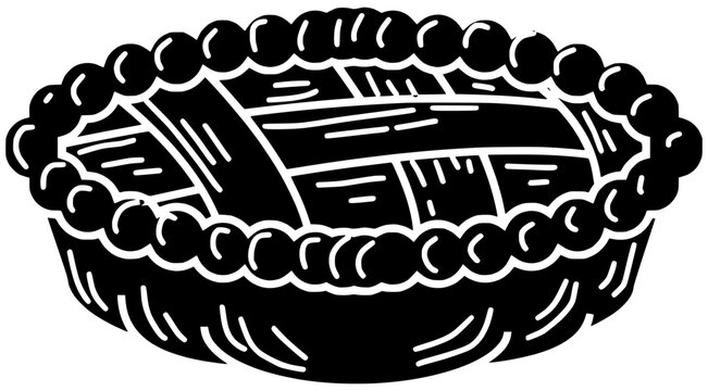 recommend clip art: cheesecake illustration dessert silhouette cake logo food icon pie outline pastry bakery slice cream homemade cheese waffle fruit berry shape sugar plate snack for vector graphic background