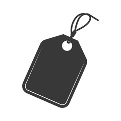 Fototapeta premium Silhouette Discount Sticker price black color only