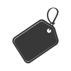 Fototapeta premium Silhouette Discount Sticker price black color only
