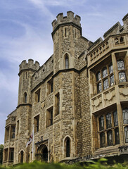Fototapeta premium The Tower of London is a fortress located in London, it has been a royal residence, arsenal, treasury, mint and prison over the centuries. Today it is a famous tourist attraction and UNESCO