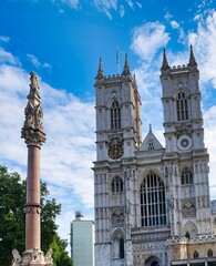 Westminster Abbey, formally called the Collegiate Church of St. Peter at Westminster, is a beautiful and historic Anglican church in London