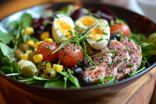 Classic nicoise salad