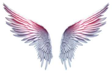 Fototapeta premium PNG Angel flying wing bird.