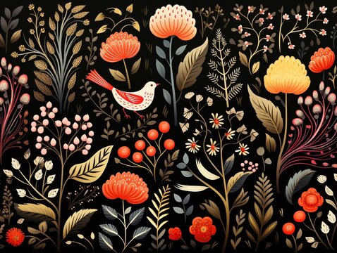 Versatile jungle fever and bird patterns 