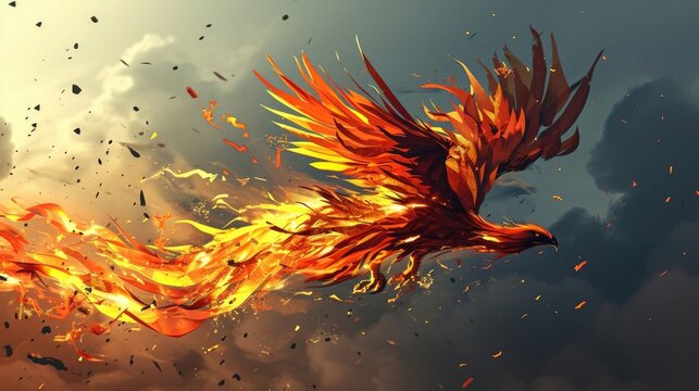 Cartoon digital avatars of Phoenix Burst