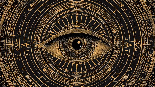 Capture the mysterious allure of secret societies with a design showing intricate symbols that hint at ancient rituals and hidden knowledge