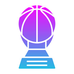 Basketball trophy Icon