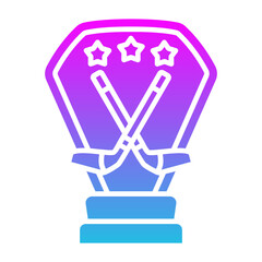 Hockey trophy Icon