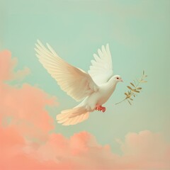 Fototapeta premium Peaceful Dove 1
