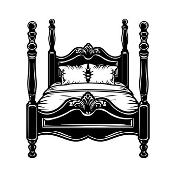 recommend clip art: Bed