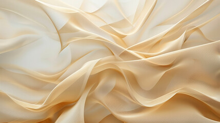 Fototapeta premium Dynamic abstract wallpaper featuring gradient mesh from beige to ivory ultra-modern design