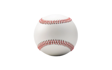 baseball on white
