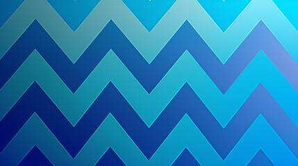 Abstract design background with zigzag gradient from blue to cyan modern wallpaper