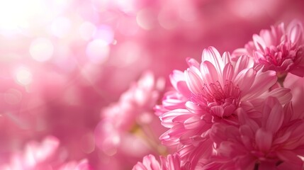 Warm Pink Background for Mother's Day Celebrations Generative AI