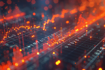 Fototapeta premium financial_charts_data