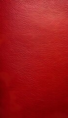 Fototapeta premium Background texture of a wrinkled red leather surface. AI Generated