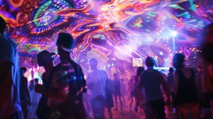 Abstract Cosmic Waves 4