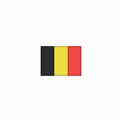belgium flag vector sign nation