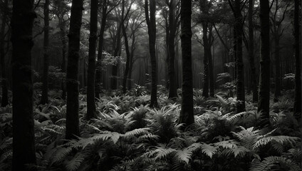 trees in the forest