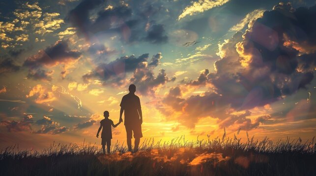 Father's Day as a celebration of paternal love, wisdom, and guidance